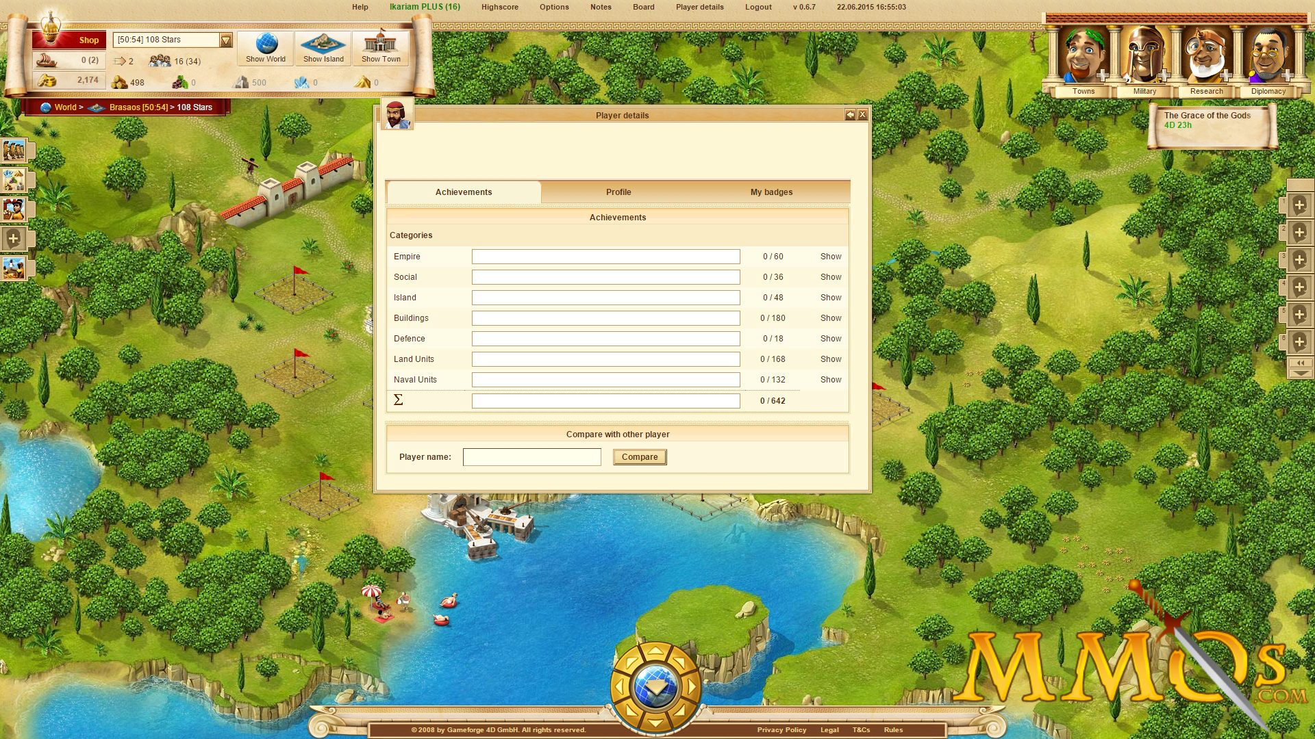 Ikariam-Achievements