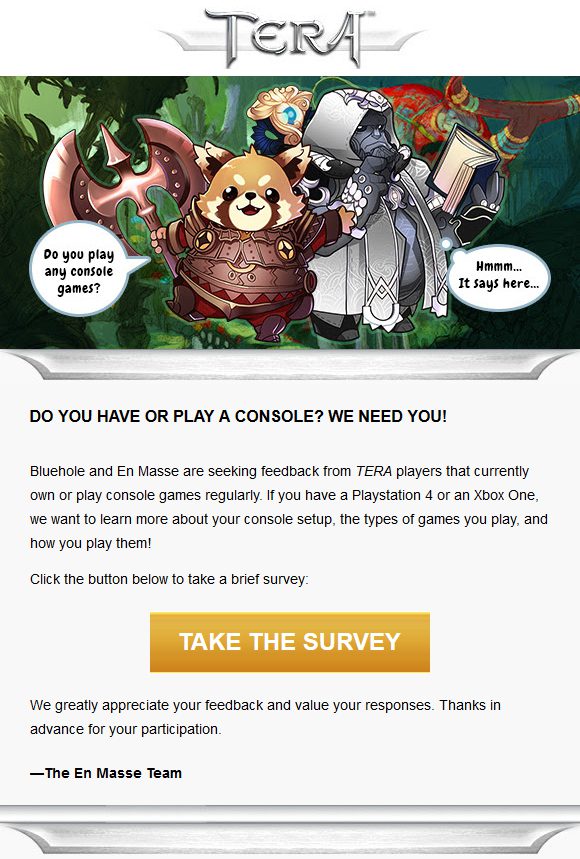 tera-console-survey