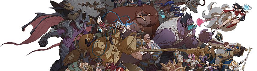 league of legends book concept art banner