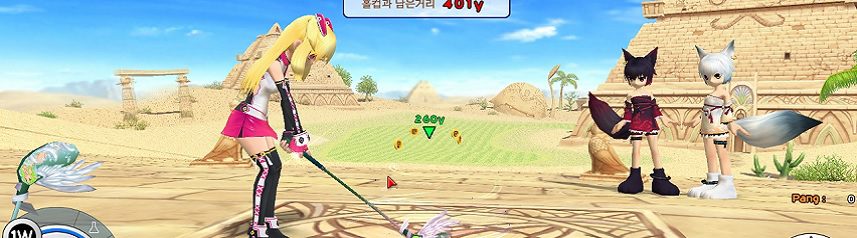 pangya golfing mmo banner