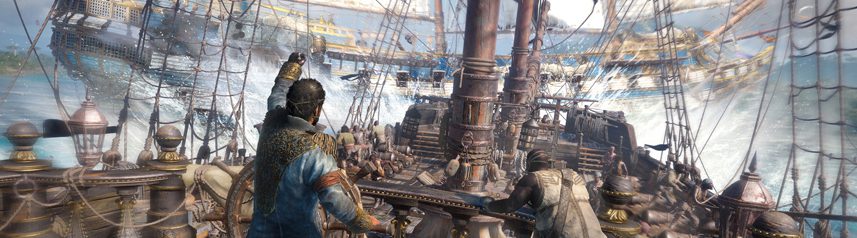 skull and bones ship concept art