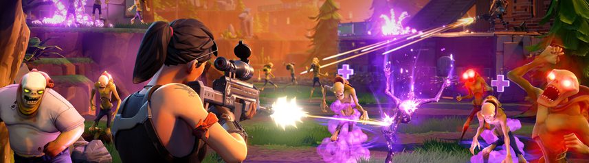 fortnite female soldier shooting