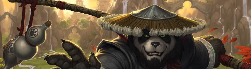 world of warcraft mists of pandaria banner