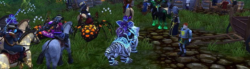 villagers and heroes mounts