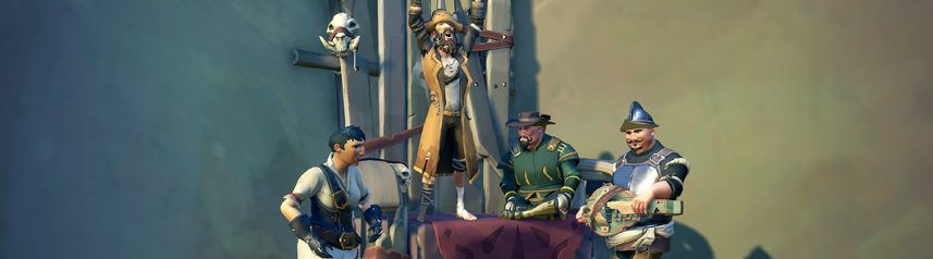 sea of thieves pirate crew