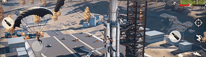 knives out parachute battle royale