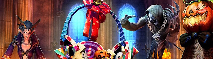 tera halloween candy basket