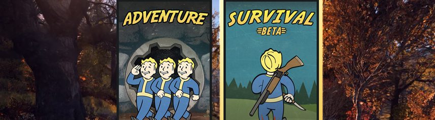 fallout 76 adventure survival menu