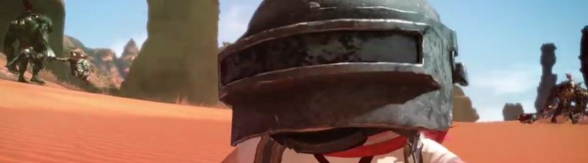tera pubg crossover popori helmet