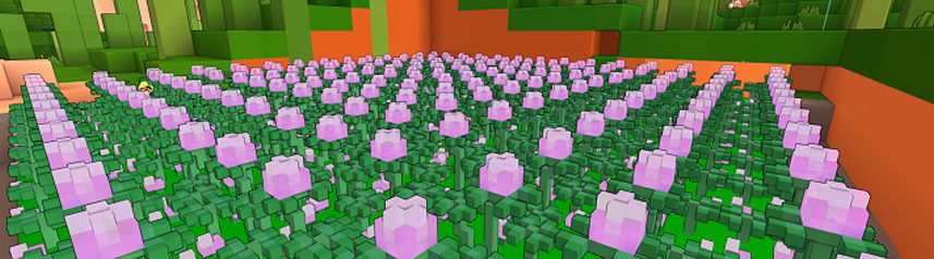 trove garden pink flowers