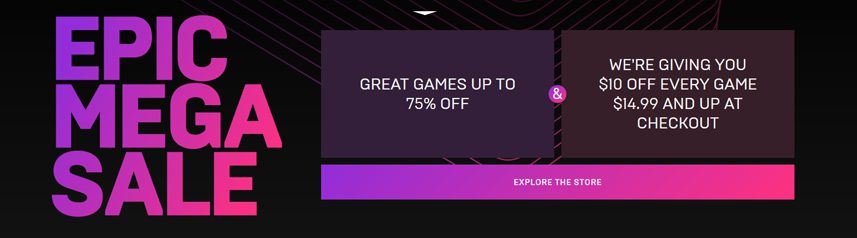 epic games store mega sale may 2019