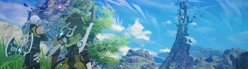 blue protocol main art banner