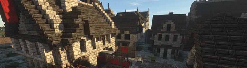 hegemony village voxel banner
