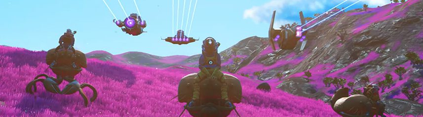 no mans sky beyond multiplayer riding banner