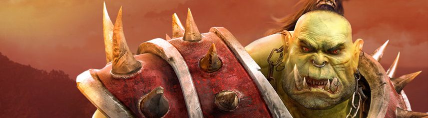 world of warcraft classic orc topknot banner