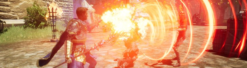 ashes of creation apocalypse fireball banner