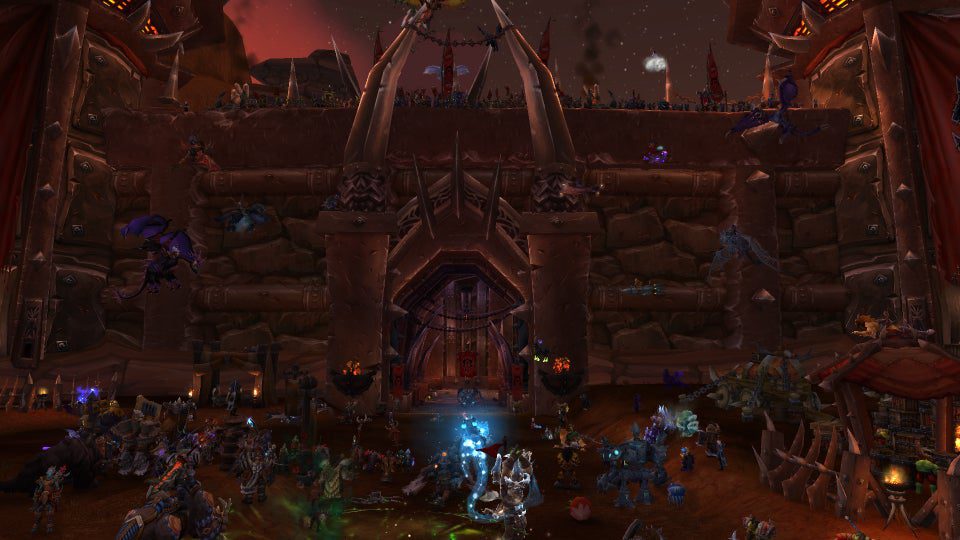 world of warcraft orgrimmar sylvanas riot