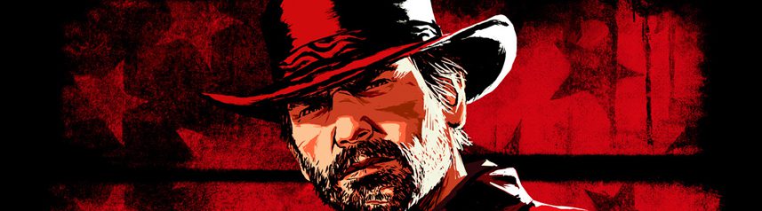 red dead redemption 2 arthur morgan banner