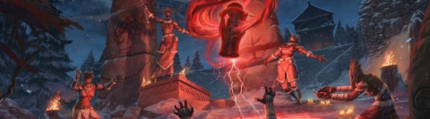 elder scrolls online icereach coven art banner