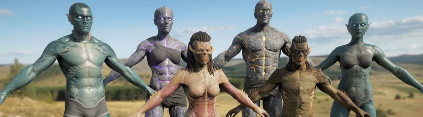 pantheon rise of the fallen character models banner