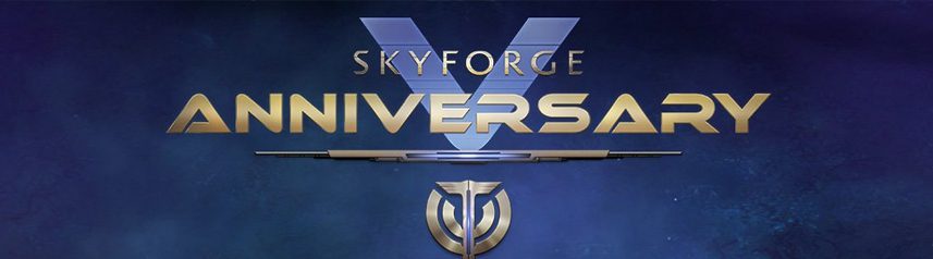 skyforge fifth anniversary expansion banner