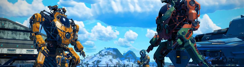 no mans sky mech suit banner