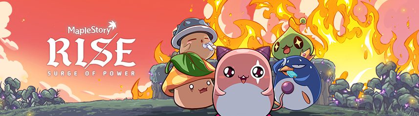 maplestory surge of power update banner