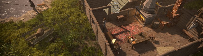 wild terra 2 log house banner