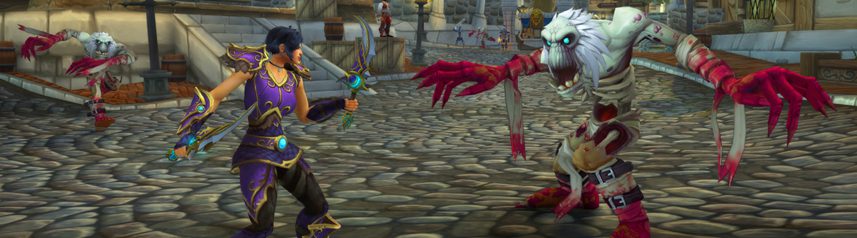 world of warcraft shadowlands scourge banner