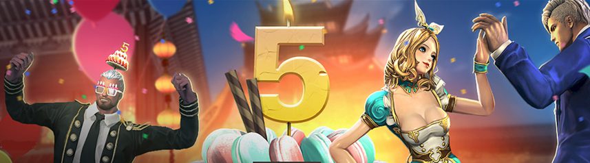 blade and soul 5th anniversary banner