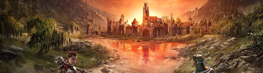 elder scrolls online blackwood key art banner