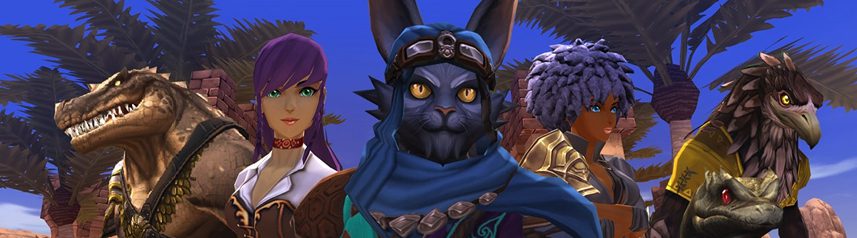 adventurequest 3d sandsea update key art banner