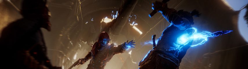 outriders electric knife banner