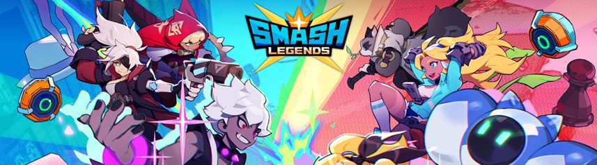 smash legends logo key art banner