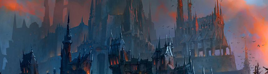 world of warcraft shadowlands castle nathria banner