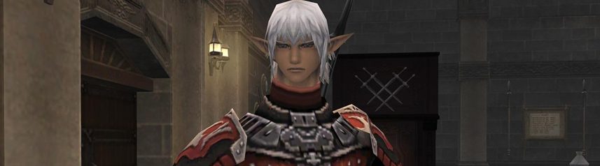final fantasy xiv white haired elf banner
