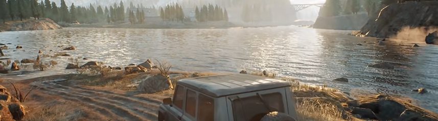 the day before vehicle countryside banner