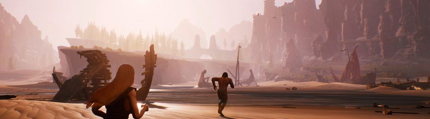 conan exiles isle of siptah shipwreck banner