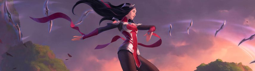 legends of runeterra irelia blade dance banner
