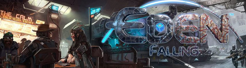 eden falling logo key art banner