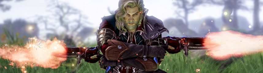 lost ark mmorpg dual guns banner