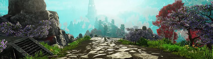 new world endgrove stone path banner