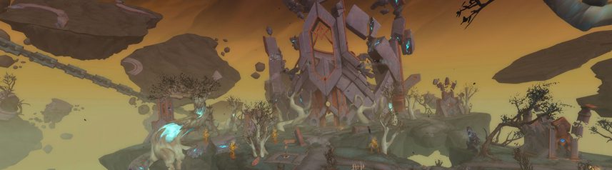 world of warcraft chains of domination korthia banner