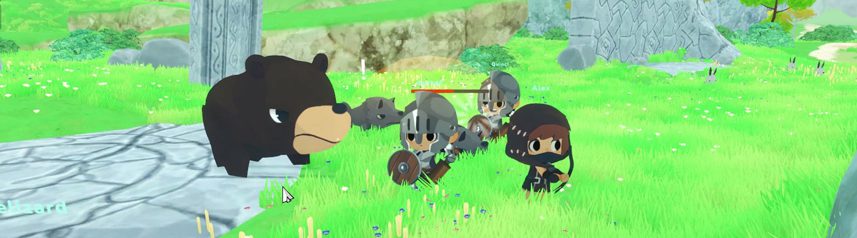 cinderstone online party bear banner