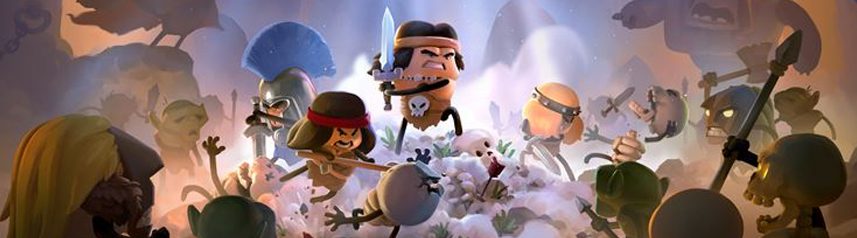 conan chop chop skeletons attack banner