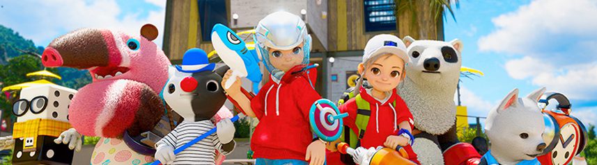 dokev colorful characters banner