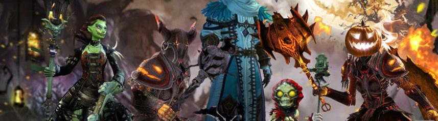 guild wars 2 shadow of the mad king characters banner