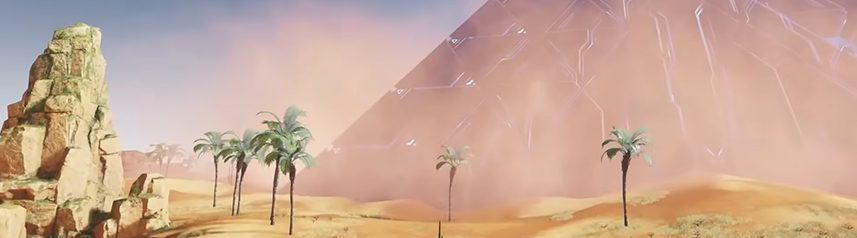 phantasy star online 2 new genesis retem pyramid banner