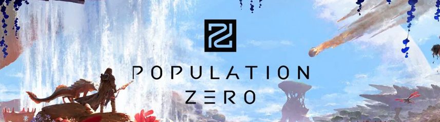 population zero logo key art banner