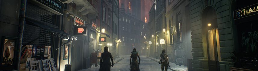 bloodhunt vampire the masquerade alley banner